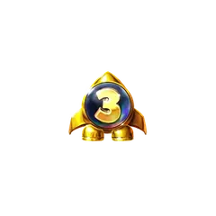 Pirots 4 opgrader alle-symbol (+3 niveauer) i Lost in Space