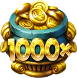 Pirots 5 City of Gold 1.000x mønt