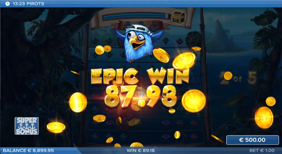 Pirots Epic Win
