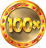 Pirots 100x mønt
