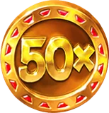 Pirots 5.000x mønt